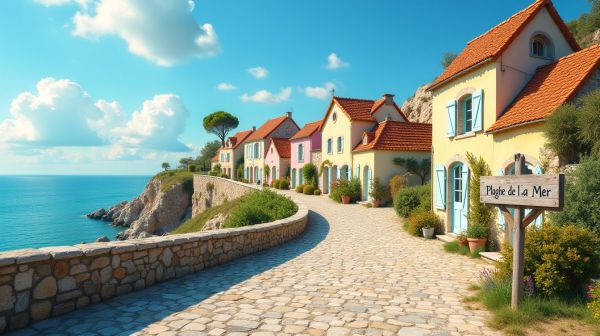 Où se trouvent les villages vacances sur la côte française ?